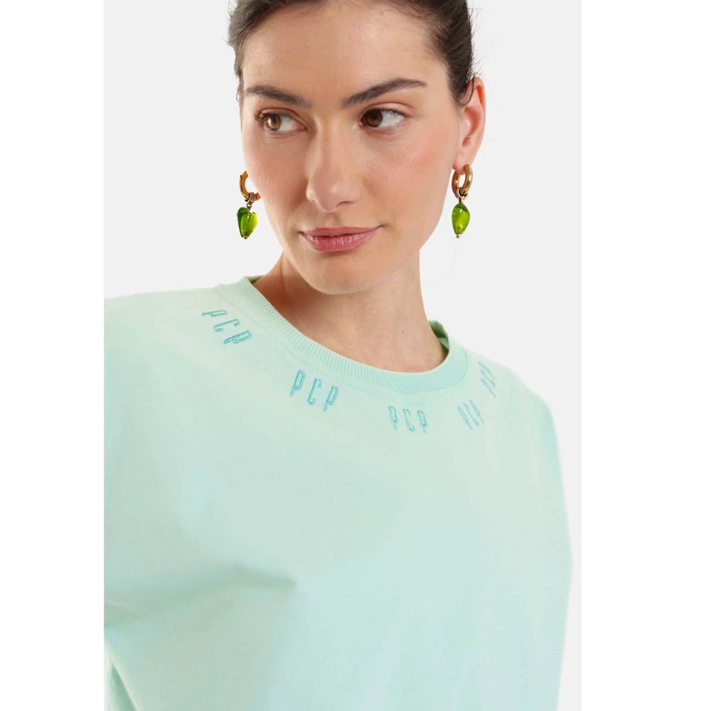 PCP Amelie Crop T-Shirt Γυναικεία Crop Μπλούζα - 3